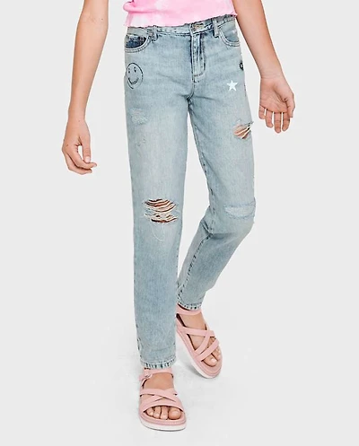 Tween Girls High Rise Girlfriend Jeans