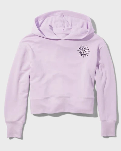 Tween Girls Zodiac Cropped Hoodie