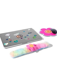 Tween Girls Flower Laptop Accessories 4-Piece Set