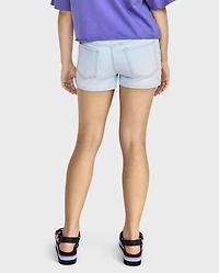 Tween Girls Denim Shortie Shorts