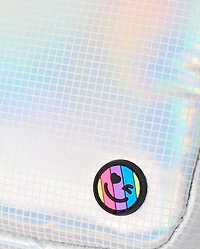 Tween Girls Holographic Puffer Sling Bag