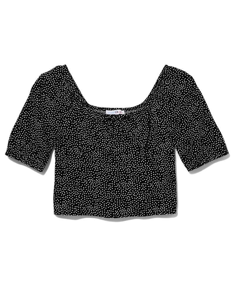 Tween Girls Puff Top