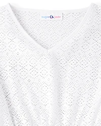 Tween Girls Lace Cover Up