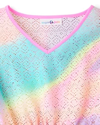 Tween Girls Rainbow Lace Cover Up