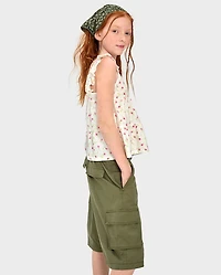 Tween Baggy Cargo Jorts