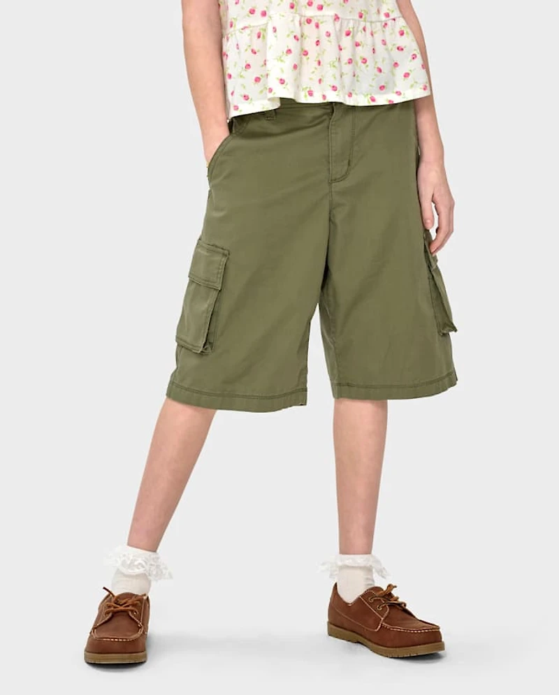 Tween Baggy Cargo Jorts