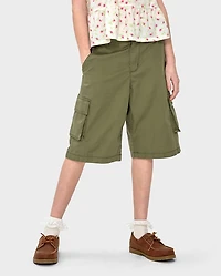 Tween Baggy Cargo Jorts
