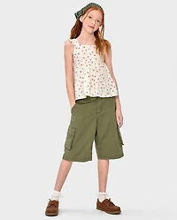 Tween Baggy Cargo Jorts