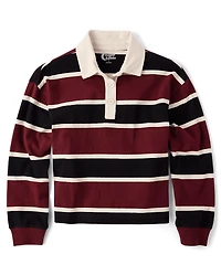 Tween Oversized Rugby Polo