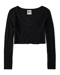 Tween Girls Cropped Cardigan