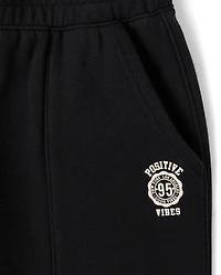 Tween Oversized Premium Fleece Joggers