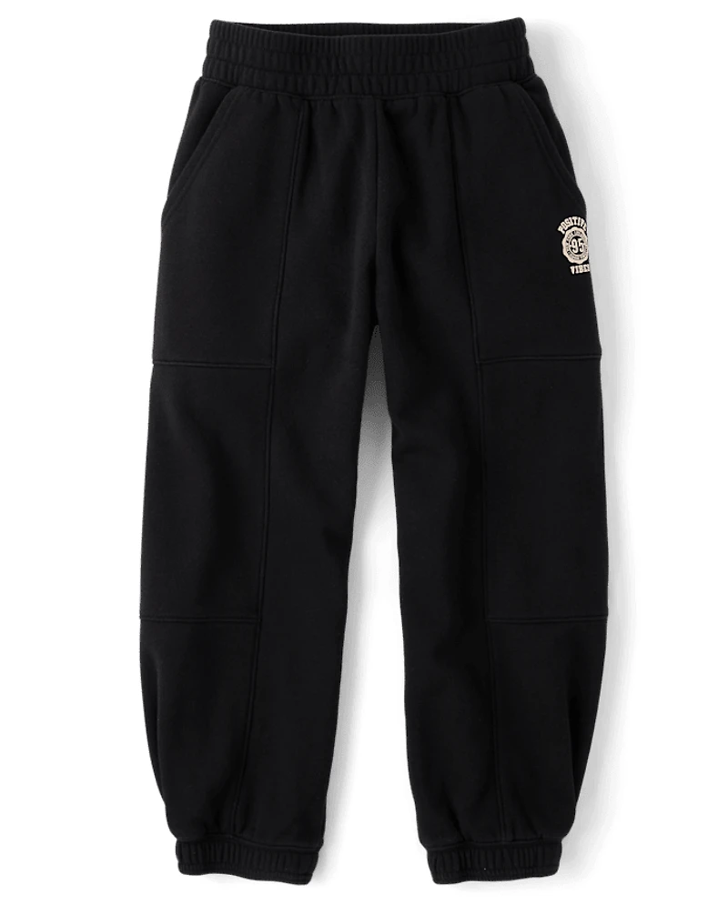 Tween Oversized Premium Fleece Joggers
