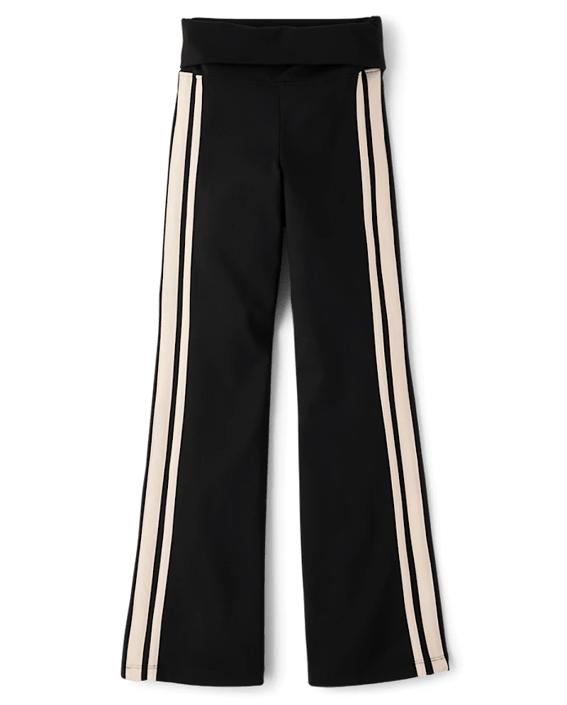 Tween Girls Foldover Flare Leggings