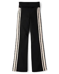 Tween Girls Foldover Flare Leggings