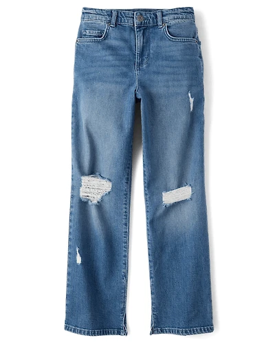 Tween Girls 90s Straight Jeans