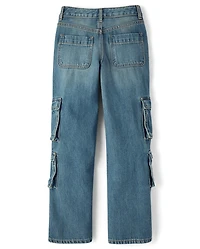 Tween Baggy Cargo Jeans