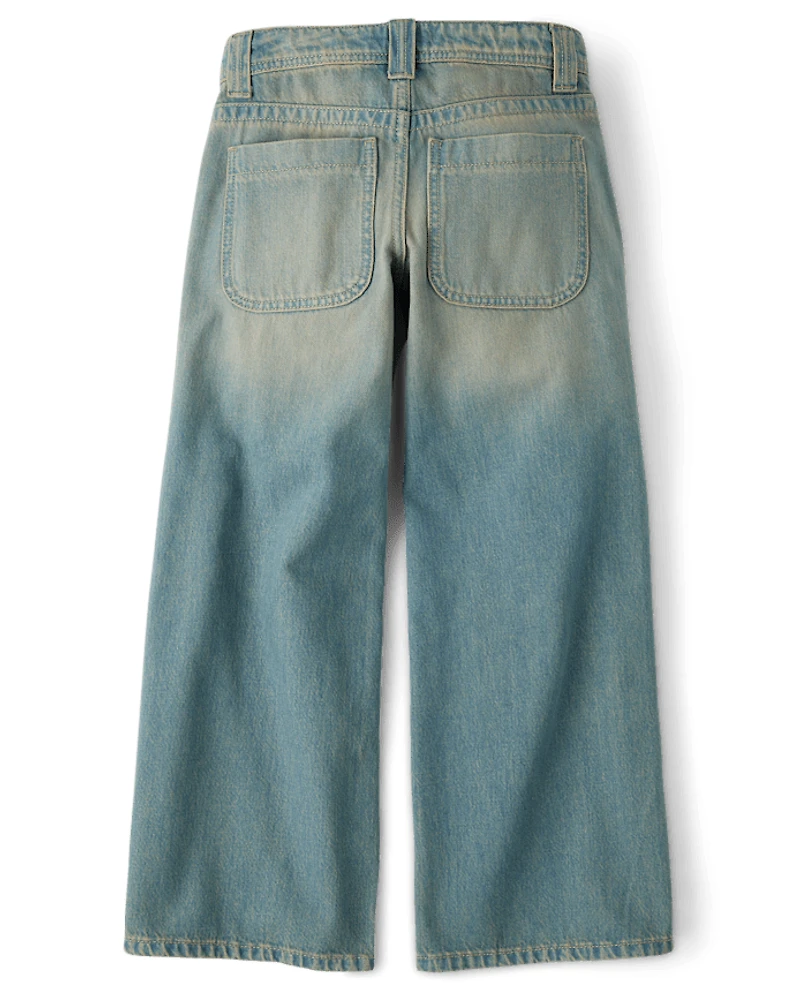 Tween Destructed Super Baggy Jeans