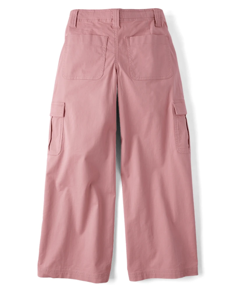 Tween Girls Super Baggy Cargo Jeans