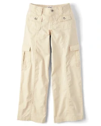 Tween Girls Super Baggy Cargo Jeans