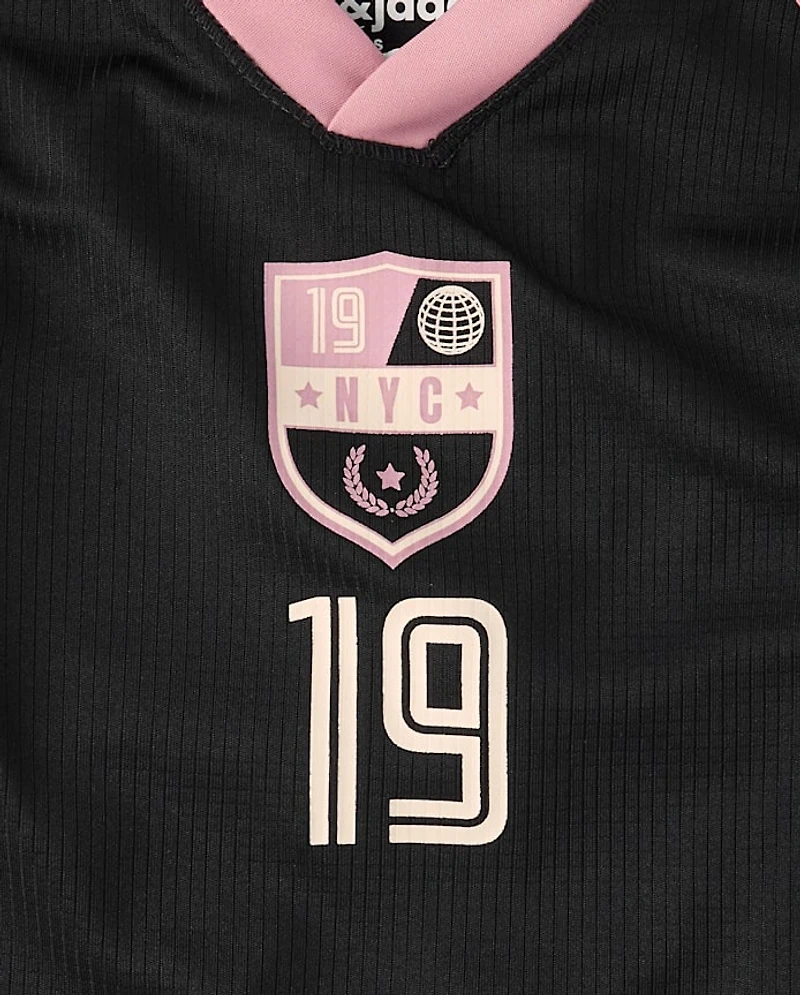 Tween Girls V-Neck Soccer Tee