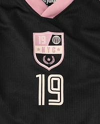 Tween Girls V-Neck Soccer Tee