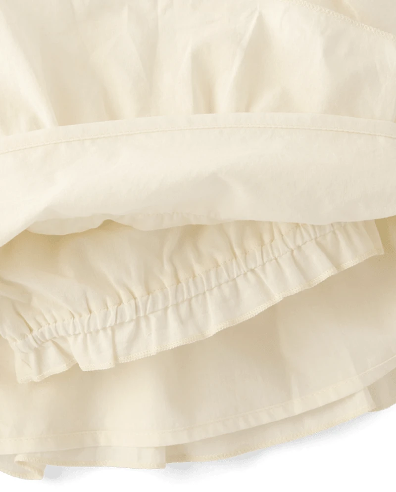 Tween Girls Tiered Ruffle Mini Skort