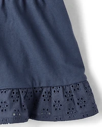 Tween Girls Halter Peplum Top