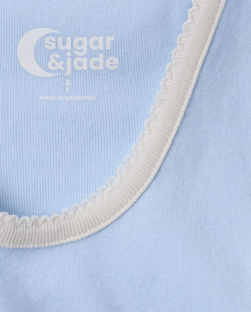 Tween Girls Graphic Racerback Tank Top