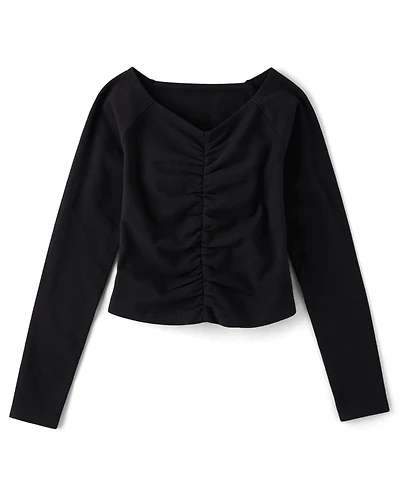 Tween Girls Ruched Top