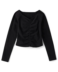 Tween Girls Ruched Top