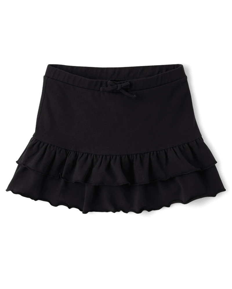 Tween Girls Tiered Skort
