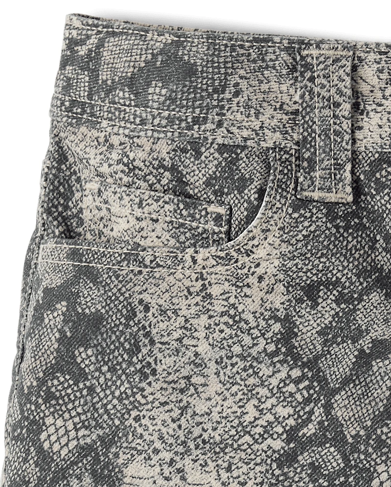 Tween Girls Snake Super Baggy Pants