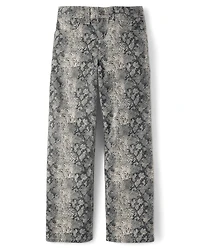 Tween Girls Snake Super Baggy Pants