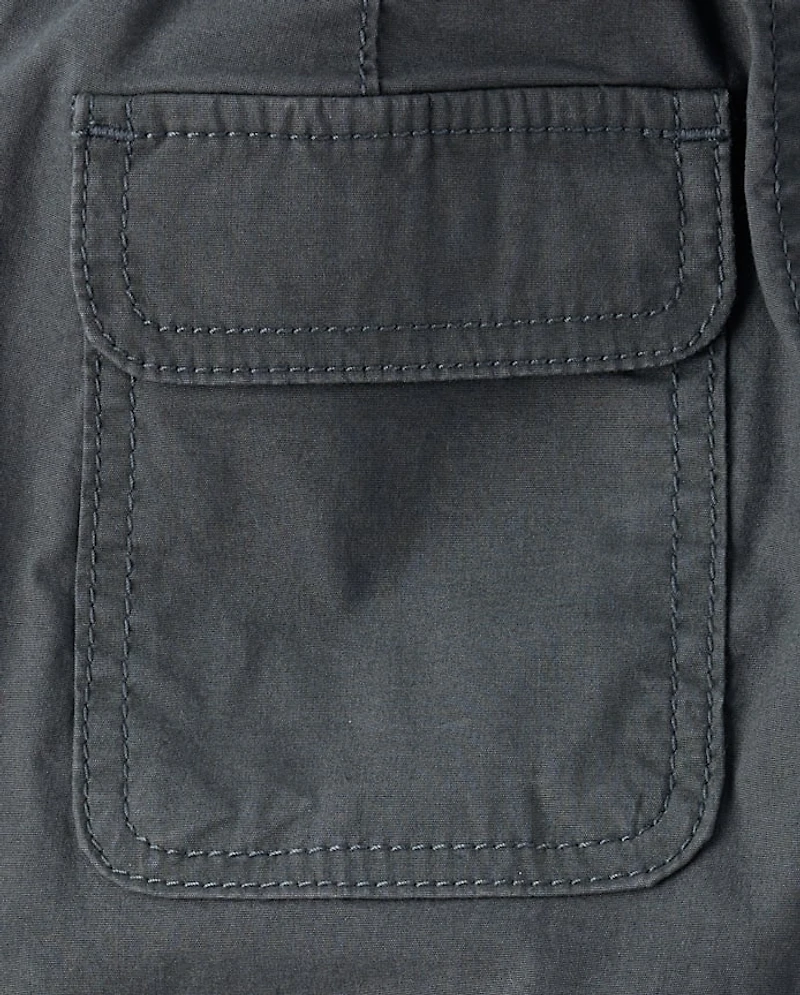 Tween Girls Low Rise Bootcut Cargo Pants