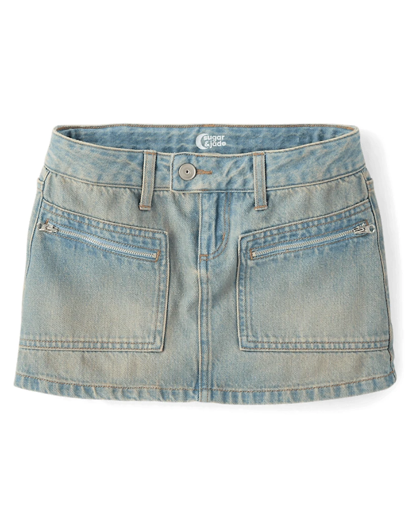 Tween Girls Denim Skort