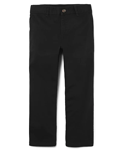 Boys Uniform Straight Chino Pants