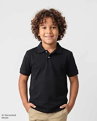 Boys Uniform Soft Pique Polo