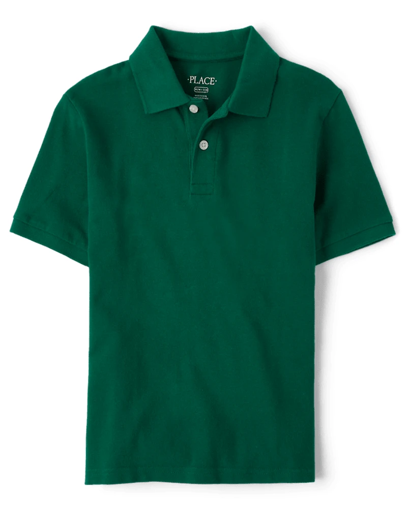 Kids Uniform Soft Pique Polo