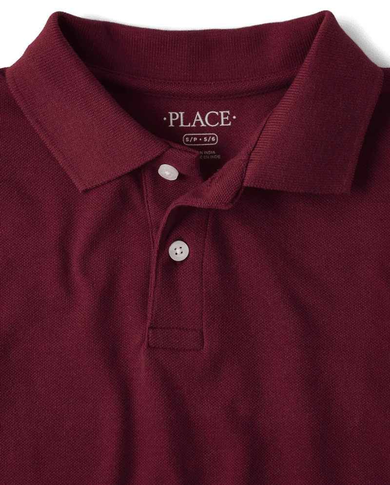 Kids Uniform Soft Pique Polo