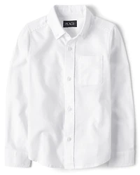 Kids Uniform Oxford Button Down Shirt