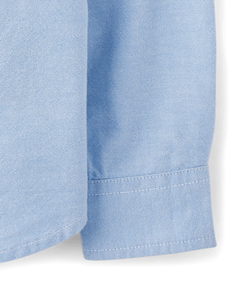 Kids Uniform Oxford Button Down Shirt