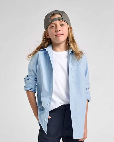 Boys Uniform Oxford Button Down Shirt