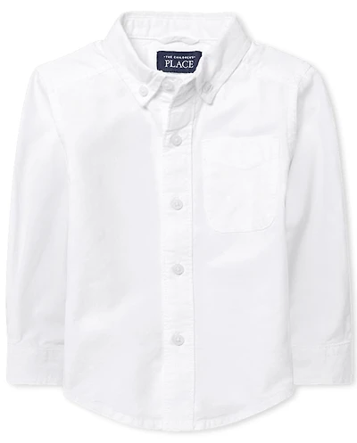Baby And Toddler Uniform Oxford Button Down Shirt