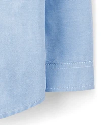 Baby And Toddler Boys Uniform Oxford Button Down Shirt