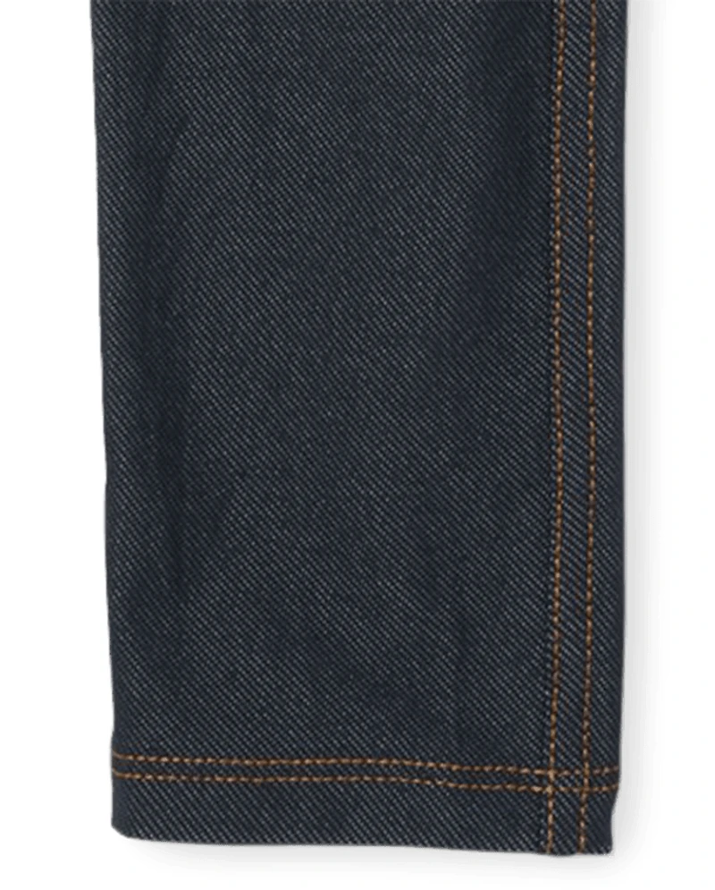 Legging classique en faillis denim pour fille