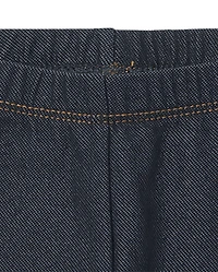 Baby And Toddler Girls Faux Denim Leggings