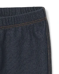 Baby And Toddler Girls Faux Denim Leggings