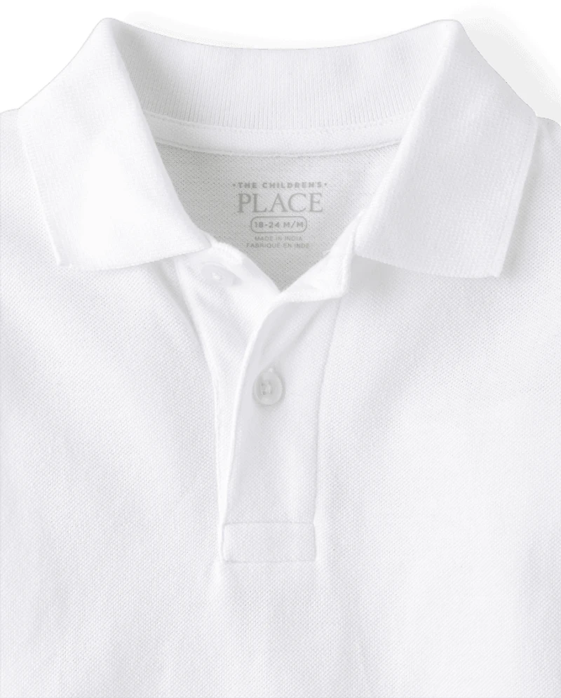 Baby And Toddler Uniform Soft Pique Polo