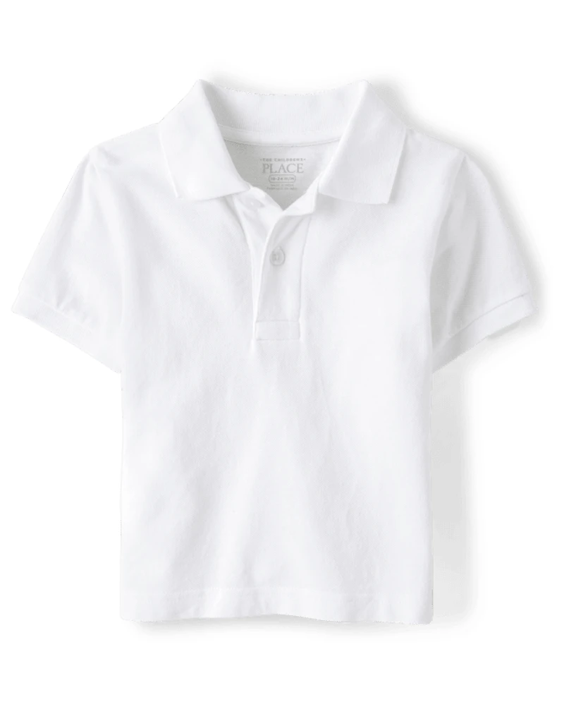 Baby And Toddler Uniform Soft Pique Polo