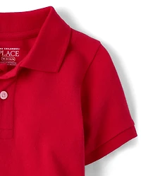 Baby And Toddler Uniform Soft Pique Polo